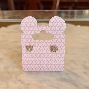 Authentic Original Disney Gold Mickey‎ Mouse Stud Earrings